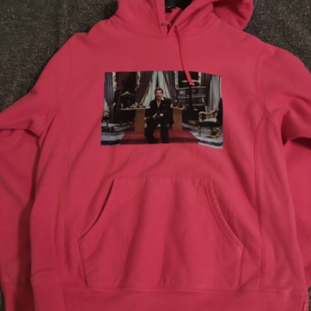 *TRADE* Supreme Scarface hoodie pink